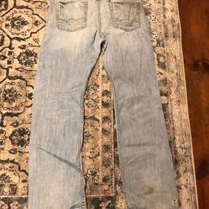 2 Pairs Mens Jeans American Eagle & Levi’s 34x34